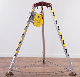 這三點賦予了救援三腳架穩定的負載和驚人的安全系數